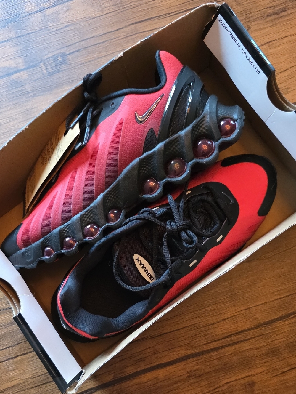 Red & Black Air Max DN8